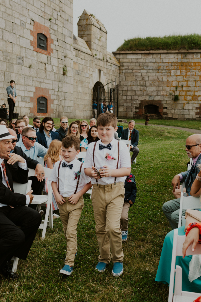 Fort Adams wedding