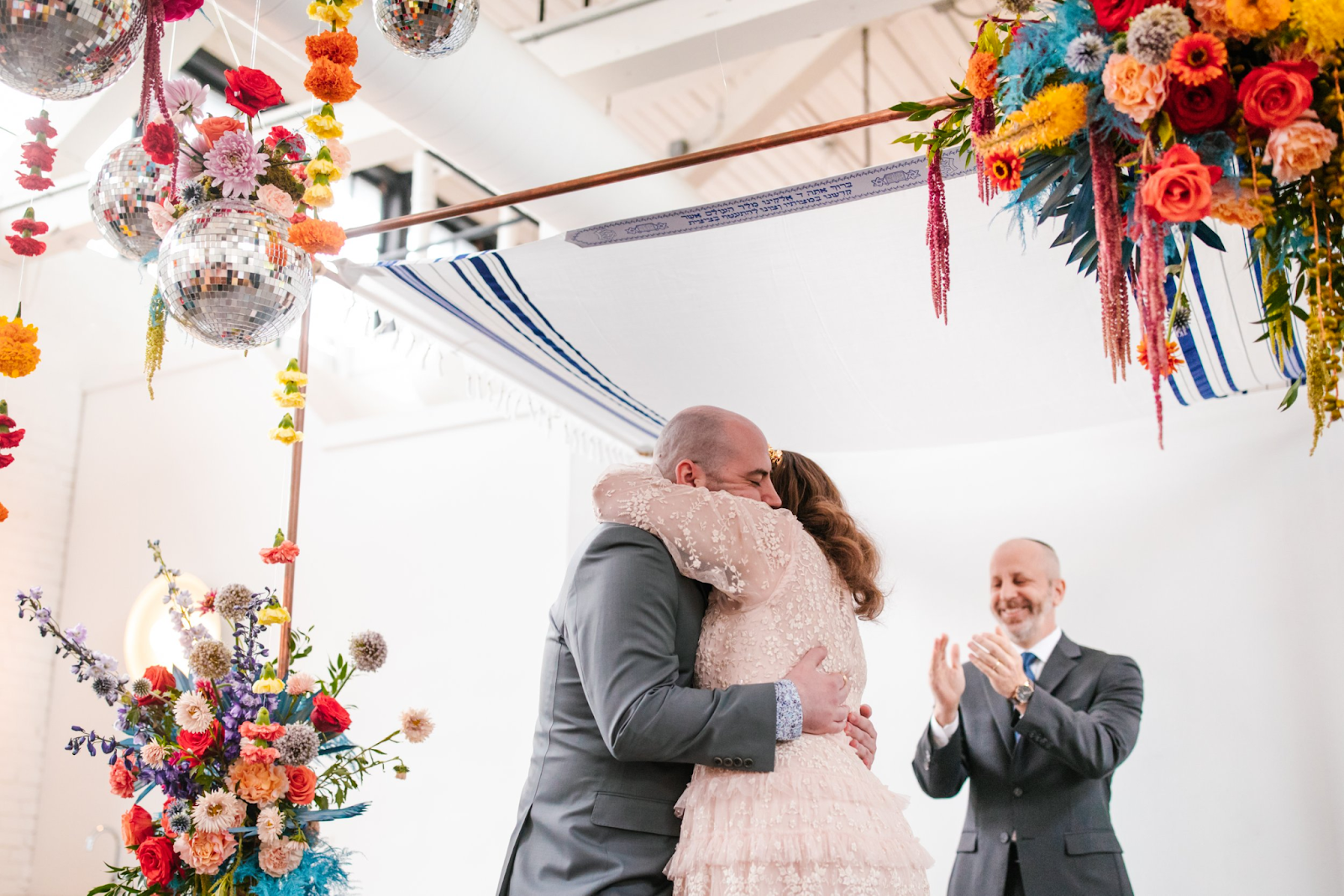Colorful and eclectic wedding