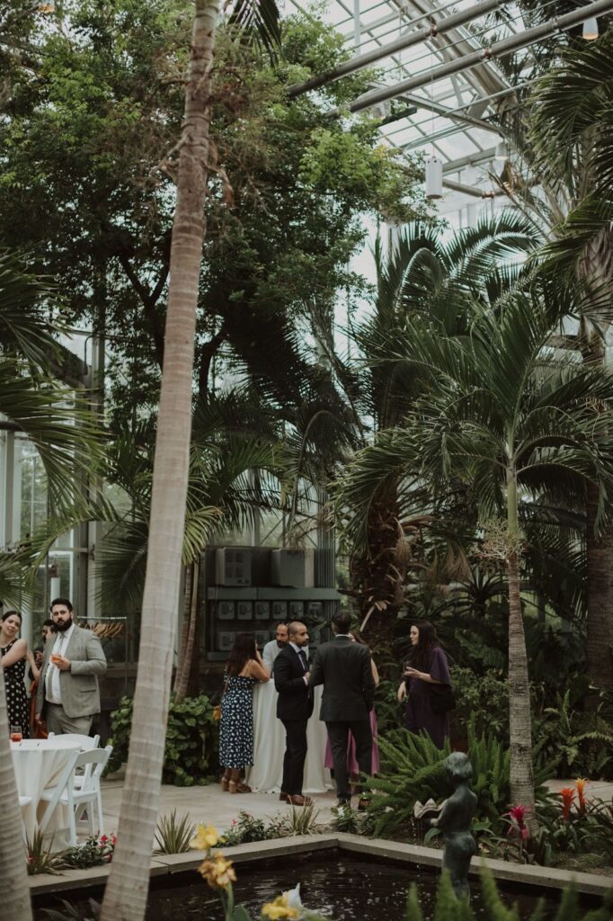 Roger Williams Botanical Gardens wedding